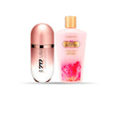 Combo Perfume 212 Rosé e Creme Victoria Secrets 250 ml